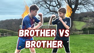 ULTIMATE BROTHER VS BROTHER FOOTBALL CHALLENGE