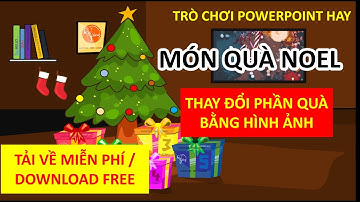 Trò chơi PowerPoint Món quà Giáng sinh 2 (Merry Christmas PPT Game) - Tải miễn phí
