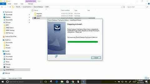 Oracle Data Integrator (ODI) 12c Admin Course : Install Oracle Express Database