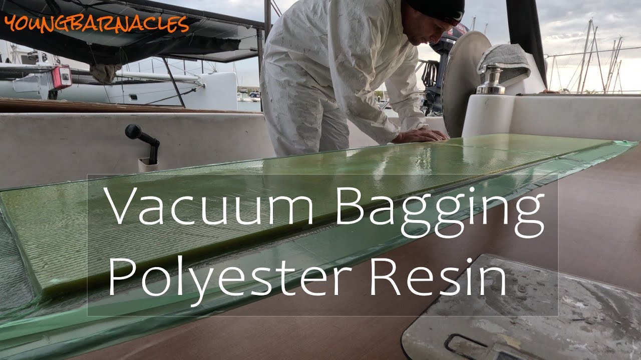 ⁣Vacuum Bagging Components with Polyester Resin