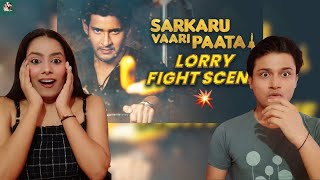 Sarkaru Vaari Paata | Lorry Fight Scene Reaction | Mahesh Babu Fight Scenes |