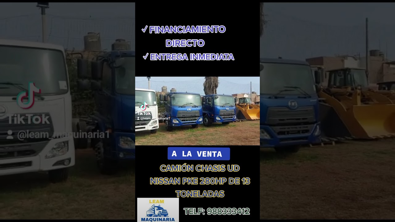 A LA VENTA CAMIONES UD CRONER NISSAN CONDOR