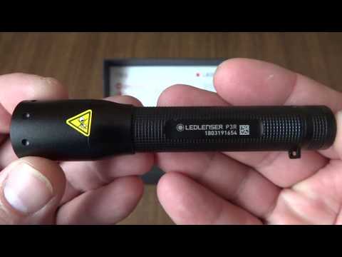 LED LENSER P3R. Распаковка.