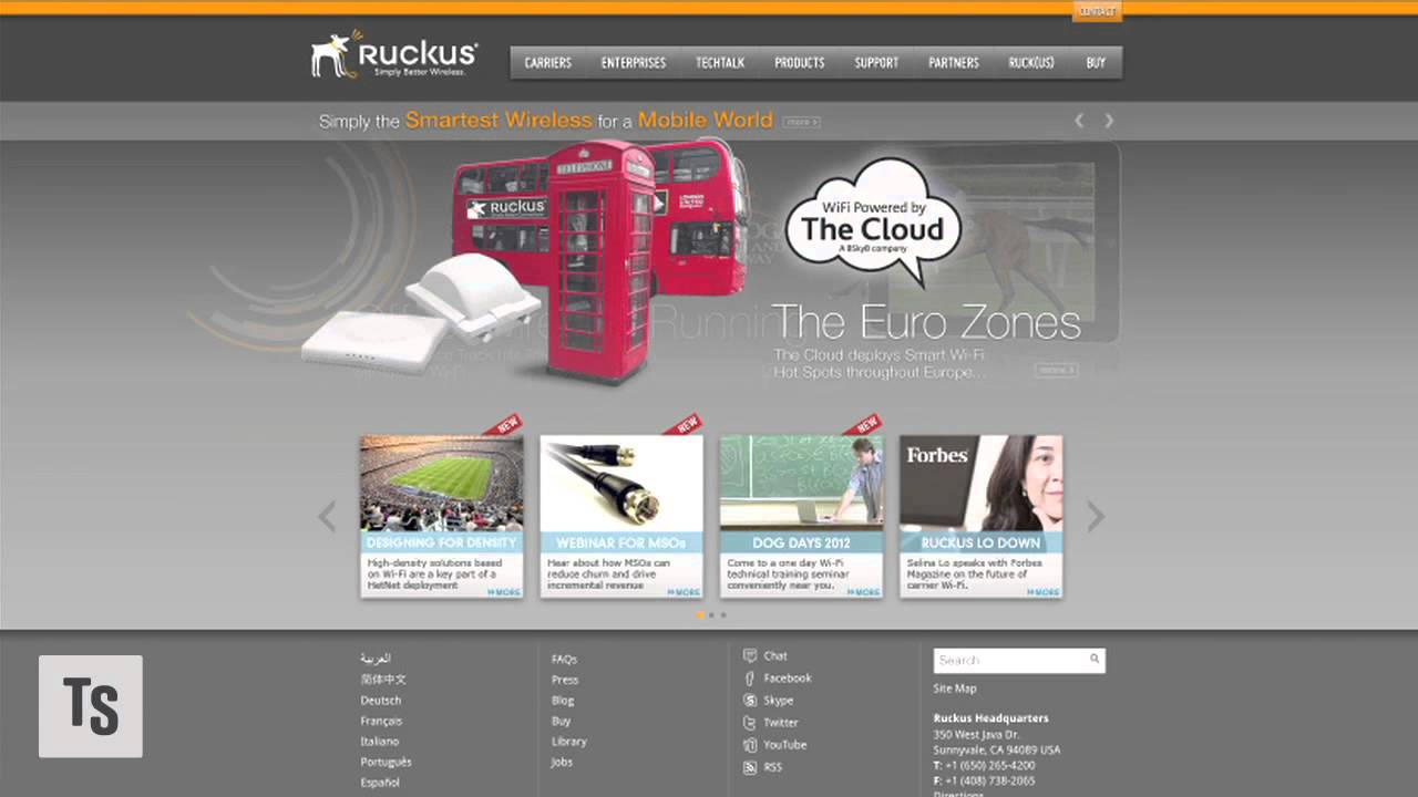Ruckus Competing With Cisco