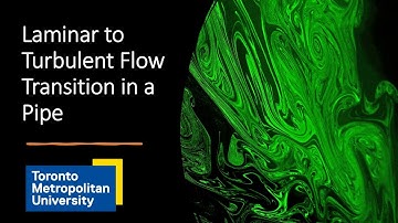 The Reynolds Experiment:  Visualization of Flow Transition in a Pipe