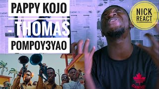 Pappy Kojo & Busiswa - Thomas Pompoy3yaw (Remix) (Official Music Video) | GH REACTION