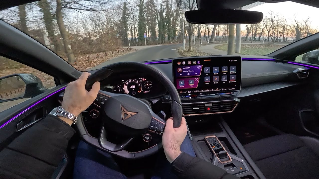 CUPRA LEON FACELIFT - SUNRISE POV test drive (eTSI)