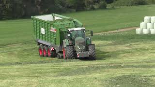 Grassilage 2024, Fendt 939, Claas Disco 9700, Claas Liner 4800, Fendt Tigo 90 XRD