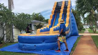 Bounce house business inflatable water slide