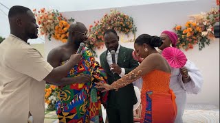 Love Knows No Boundaries: Traditional Ghanaian 🇬🇭Wedding Bliss