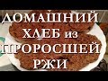 Домашний живой хлеб без дрожжей. Ржаные лепешки.