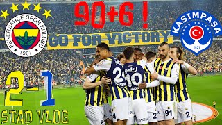 Fenerbahçe 2-1 Kasımpaşa | Maçın Tribün Hikayesi | 4K