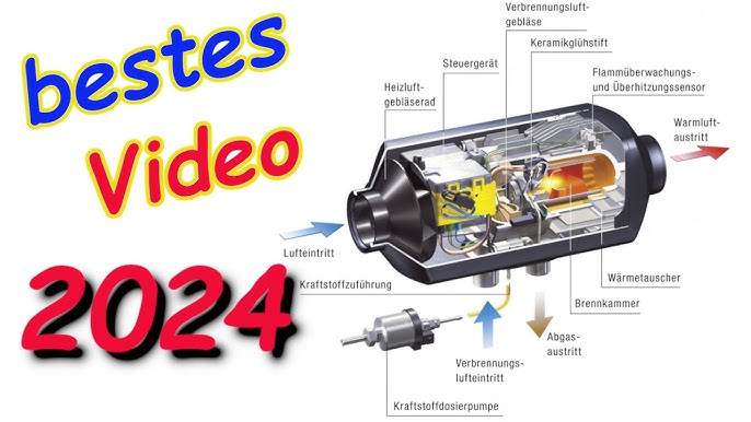 Abgastemperaturen / Hitzeschutz - 5KW China Standheizung 