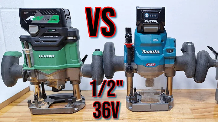 Makita 40v Router VS Hikoki Router (Metabo HPT Router) Torture Test