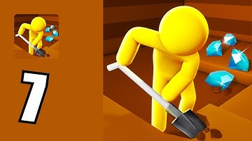 Dig Deep - Gameplay Walkthrough Part 7 -  (iOS, Android Gameplay) | LHT Gaming