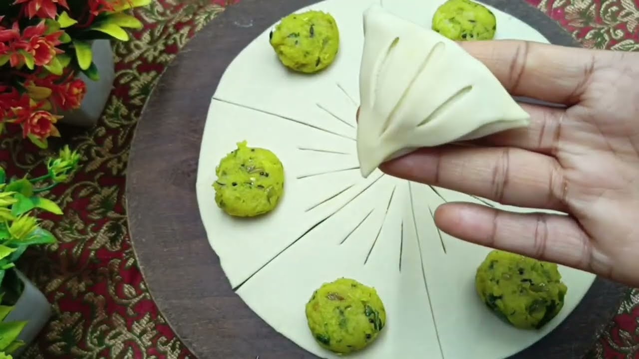 New recipes Ramzan special samosa recipe new style iftar time recipe by farheen cooking 