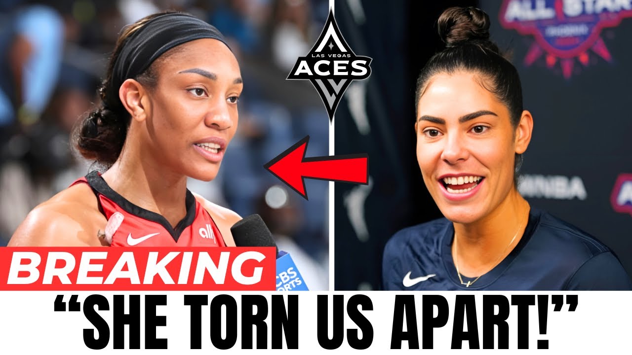 Kelsey Plum DROPS BOMBSHELL On Aj'a Wilson For Las Vegas Aces Departures!  DEFENDS Caitlin Clark!