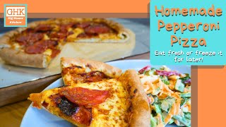 NEVER BUY DOMINO'S AGAIN | Homemade Pepperoni Passion Pizza | MADE EASY #takeawayathome