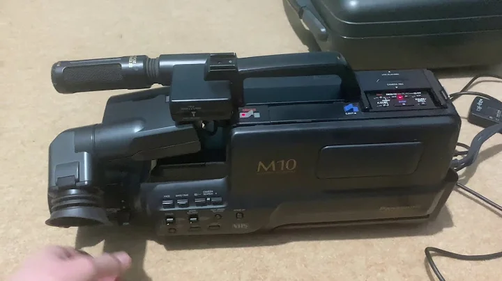 Panasonic NV-M10 + TRV110 Update