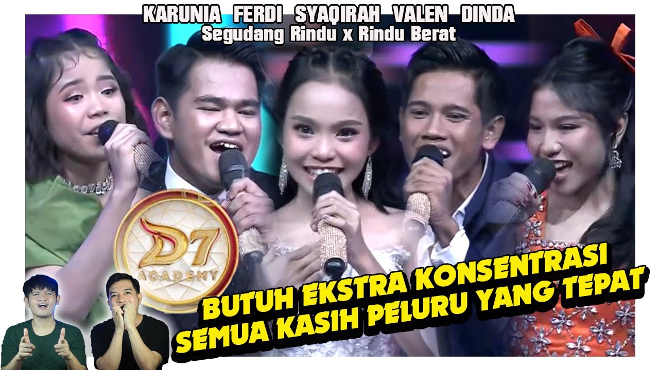 Syaqirah, Valen, Ferdi, Karunia & Dinda saling mengeluarkan racun di Segudang Rindu x Rindu Berat.