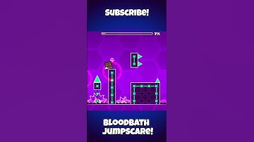 Bloodbath jumpscare #geometrydash #gaming #jumpscare #shorts