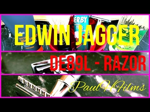 Edwin Jagger DE89L -  DE Razor -  Derby Shaving Soap