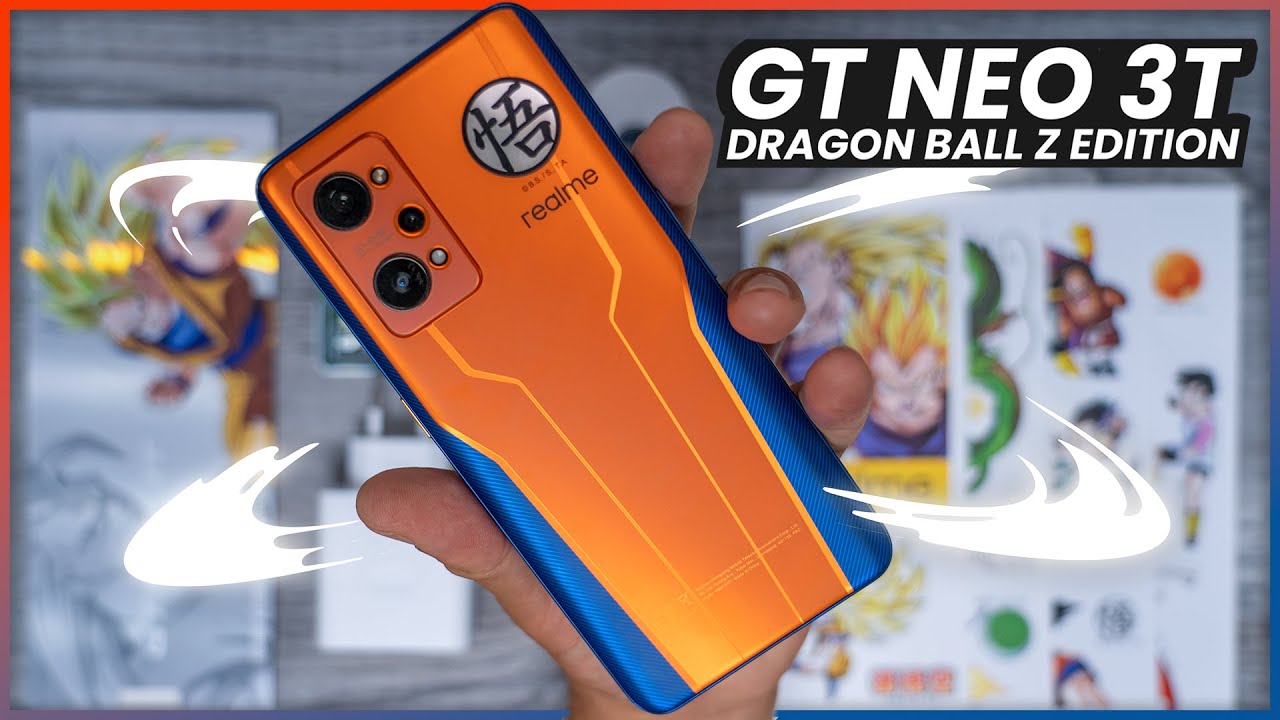 The Dragon Ball Z phone - Realme GT NEO 3T unboxing - YouTube