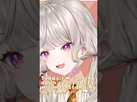 [VSpo/Clips] Slicing Through Misguided Viewers Komori Meto [English Sub] #shorts
