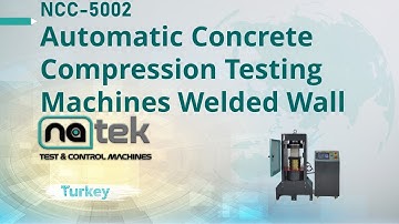 NCC-5002 Automatic Concrete Compression Testing Machines Welded Wall