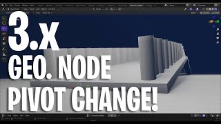 Blender 3.x - Procedural Pivot Change! (Tutorial)