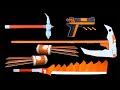 05 Awesome Ninja Weapons || Battle Hammers | Reaver | Composite Sword | Claws | Paper Gun