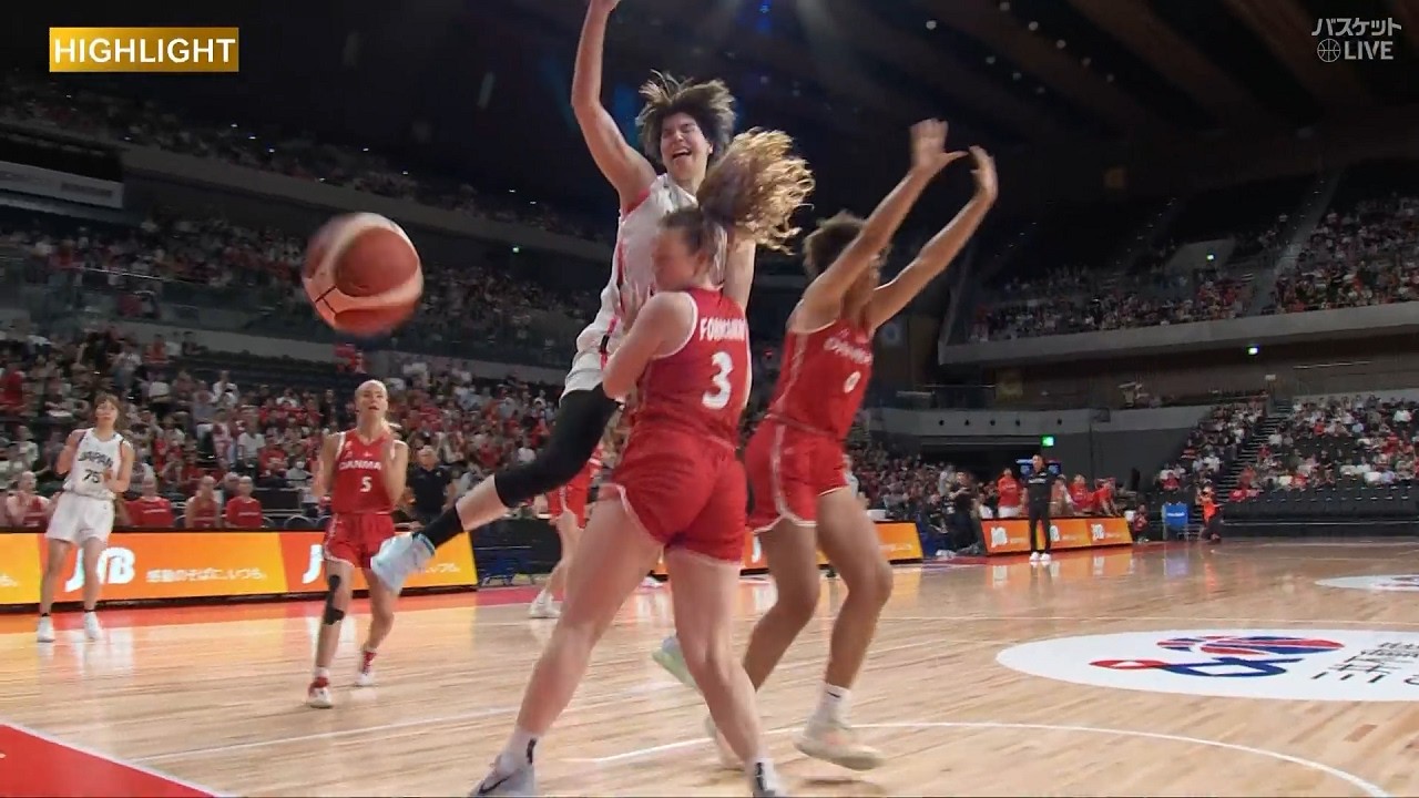 薮未奈海12得点 田中こころ7得点！日本 最大13点差を追う苦しい展開も後半逆転 しかし再び追いつかれ同点で終了 GAME2へ！【女子日本代表国際試合】日本 vs デンマーク（2025.7.3）