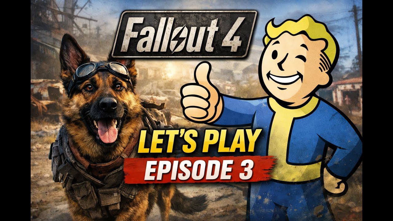 A new Friend!! (Fallout 4 Let's Play #3) - YouTube