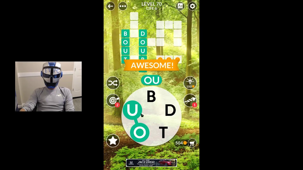 WORDSCAPES LEVEL 70 masaya ang mga salita - YouTube