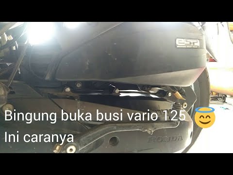 Kali ini saya membuat tutorial cara mengganti busi motor pada vario 125 F1, busi yang saya gunakan y. 