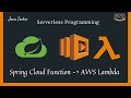 Spring Boot Serverless Architecture using AWS Lambda | Spring Cloud Function | JavaTechie