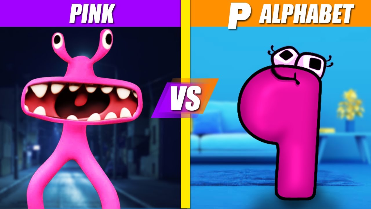 Here's what the color pink would look like in Alphabet Lore. :  r/alphabetfriends