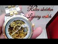 Rolex skeleton stainless steel automatic| Preview