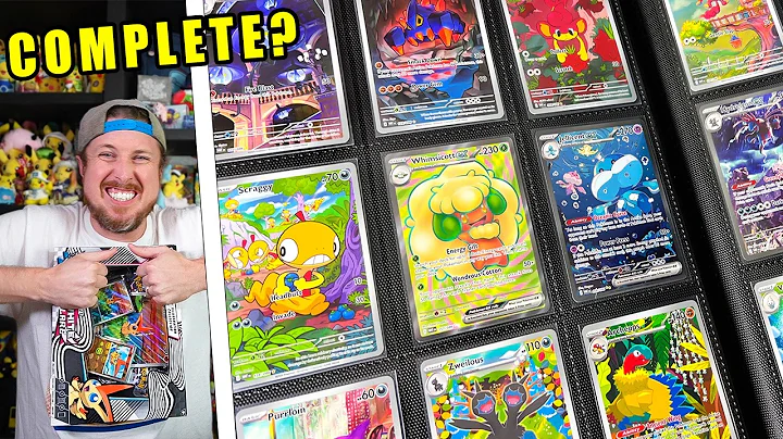 DO I HAVE A 100% COMPLETE WHITE FLARE POKEMON CARD BINDER? [opening]