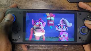 AYN LOKI ZERO Running Crash Bandicoot 4: It's About Time on Low Settings | 40-50FPS