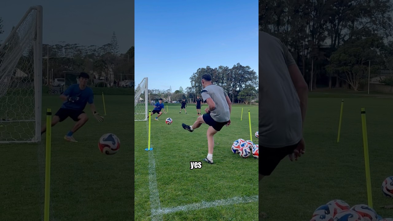 Coach checking the near post 