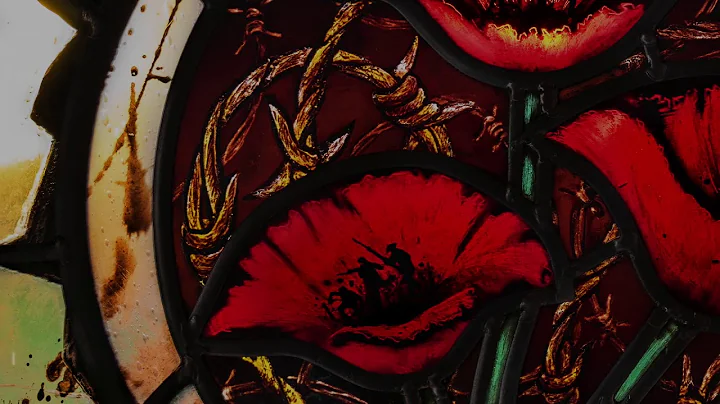 Rachel Mulligan's Stained Glass Poppies