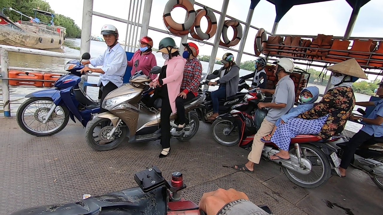 Từ Phà Tân Thanh đến thị trấn Cần Giuộc Long An - Ký Sự Huyện Cần Giuộc.