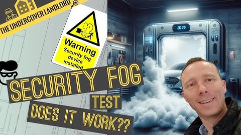 Fog Bandit Smoke Security System - Demonstration