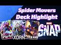 Spider Movers featuring 2099 | Marvel SNAP Deck Highlight