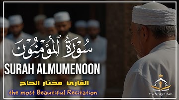 سورة المؤمنون SURAH ALMUMENOON شفاعة يوم القيامة للقارئ مختار الحاج 🎧🤍