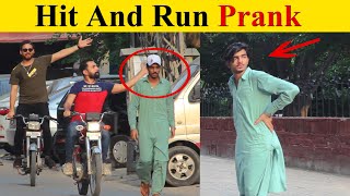 Hit and Run Prank Epic Reaction 😂😂