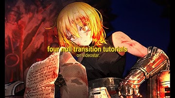 four null transitions tutorial | videostar