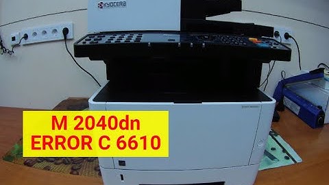 Error C 6610. Kyocera M2040dn/M2635dn/M2540dn/M2735dw/M2640idw/M2135dn и т.п. Ремонт.
