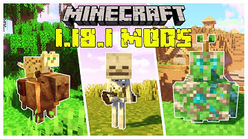 10 New Mods For Minecraft 1.18.1